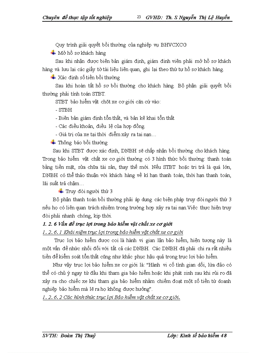 image for page Thực trạng triển khai bảo hiểm vật chất xe tại công ty Bảo hiểm Đầu tư và Phát triển Việt Nam giai đoạn 2006 2009 1
