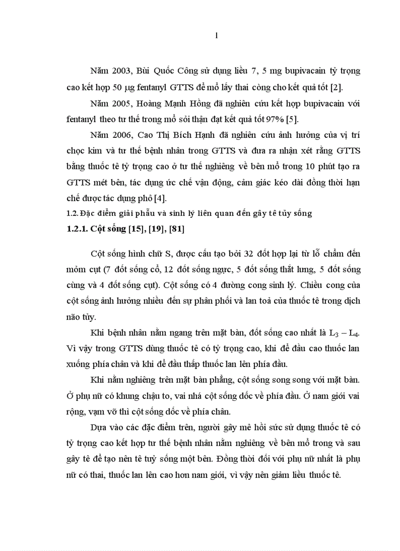image for page So sánh tác dụng GTTS một bên với GTTS hai bên bằng bupivacain kết hợp fentanyl trong phẫu thuật chi dưới 1