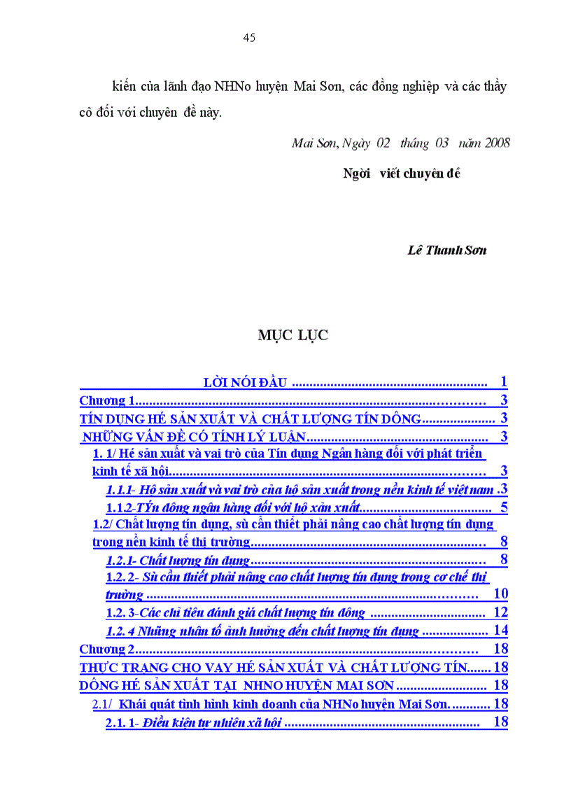 image for page Giải pháp nâng cao chất lượng tín dụng hộ sản xuất tại Ngân hàng Nông Nghiệp và Phát Triển Nông Thôn huyện Mai Sơn Tỉnh Sơn La 1