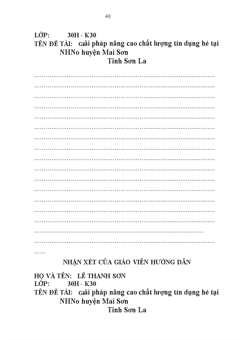 image for page Giải pháp nâng cao chất lượng tín dụng hộ sản xuất tại Ngân hàng Nông Nghiệp và Phát Triển Nông Thôn huyện Mai Sơn Tỉnh Sơn La 1