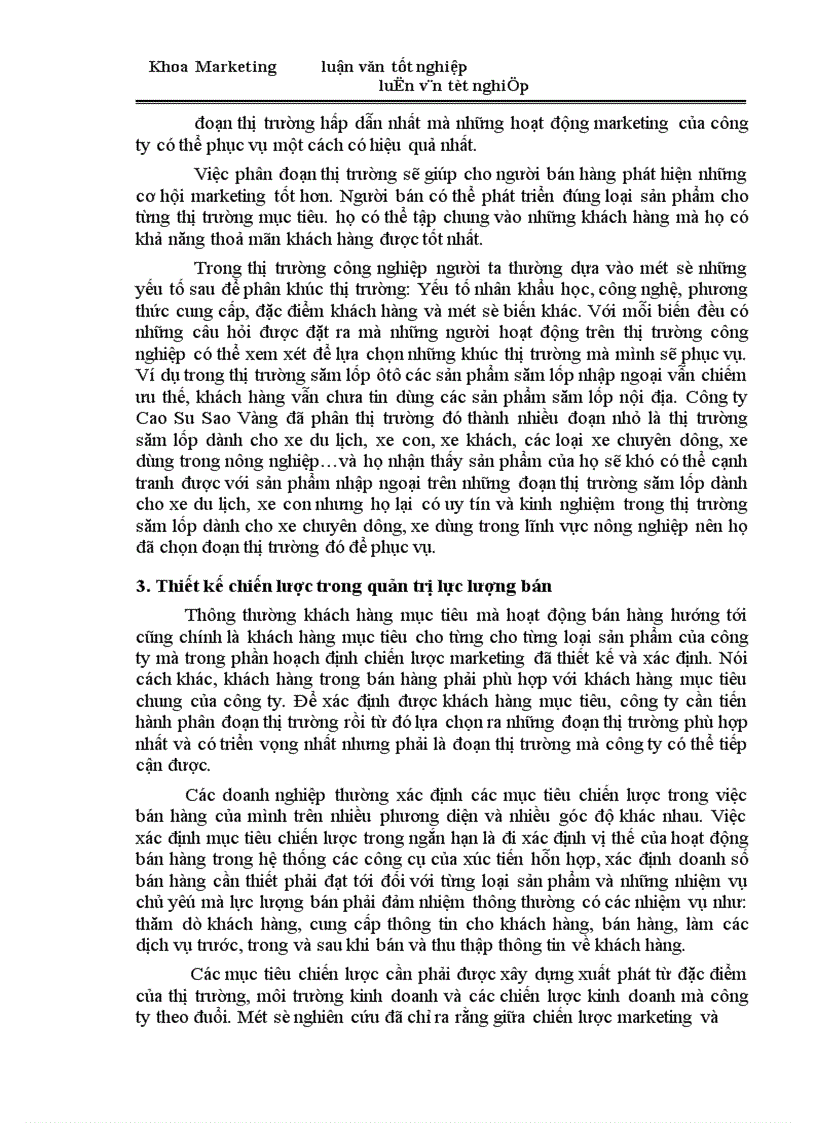 image for page Một số giải pháp marketing nhằm phát triển và hoàn thiện hoạt động bán hàng cá nhân trong thị trường công nghiệp của công ty Cao Su Sao Vàng 1