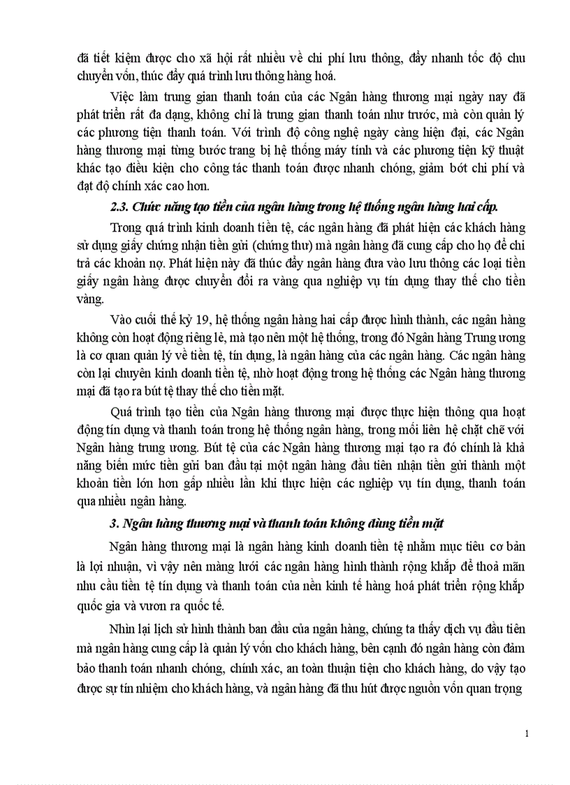 image for page Thực trạng và giải pháp mở rộng và phát triển thanh toán không dùng tiền mặt tại các NHTM 1