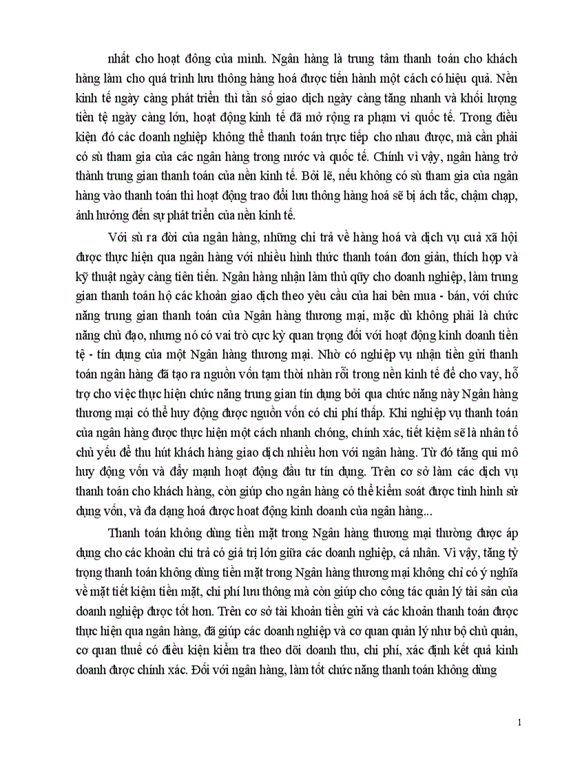 image for page Thực trạng và giải pháp mở rộng và phát triển thanh toán không dùng tiền mặt tại các NHTM 1