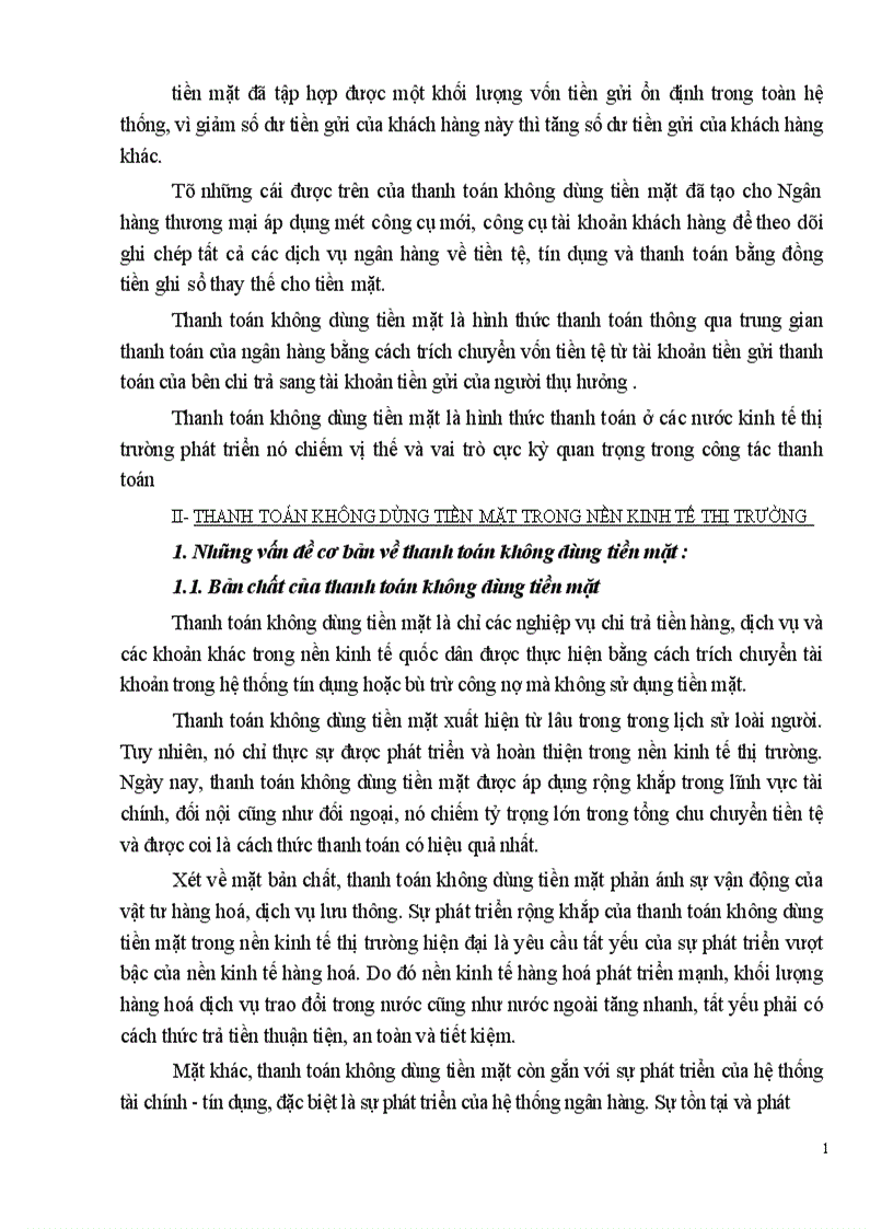 image for page Thực trạng và giải pháp mở rộng và phát triển thanh toán không dùng tiền mặt tại các NHTM 1