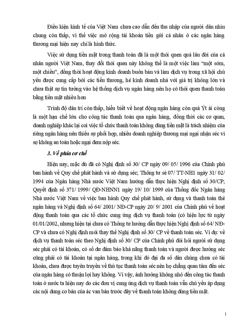 image for page Thực trạng và giải pháp mở rộng và phát triển thanh toán không dùng tiền mặt tại các NHTM 1