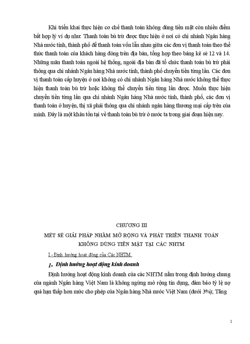 image for page Thực trạng và giải pháp mở rộng và phát triển thanh toán không dùng tiền mặt tại các NHTM 1