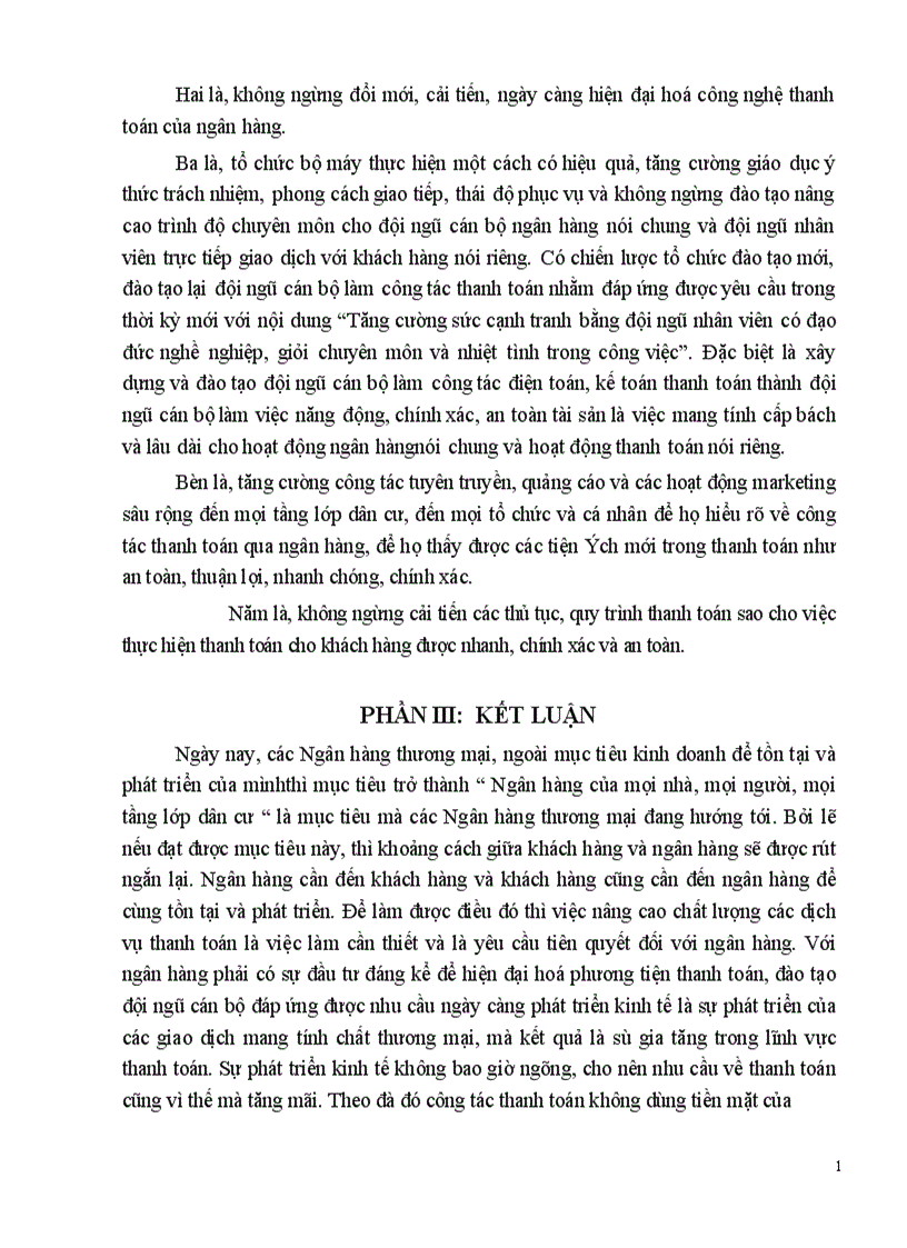 image for page Thực trạng và giải pháp mở rộng và phát triển thanh toán không dùng tiền mặt tại các NHTM 1