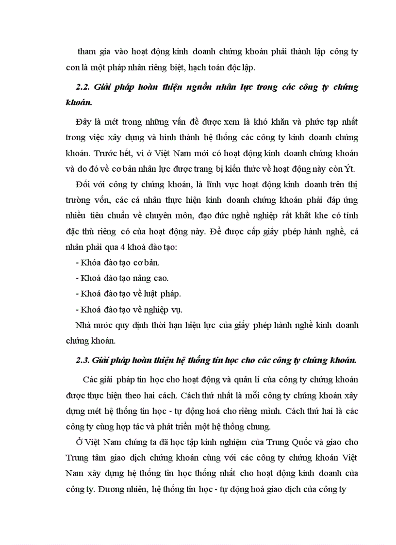 image for page Một số biện pháp hoàn thiện và phát triển công ty chứng khoán ở Việt Nam hiện nay 1