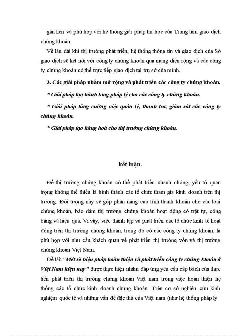 image for page Một số biện pháp hoàn thiện và phát triển công ty chứng khoán ở Việt Nam hiện nay 1
