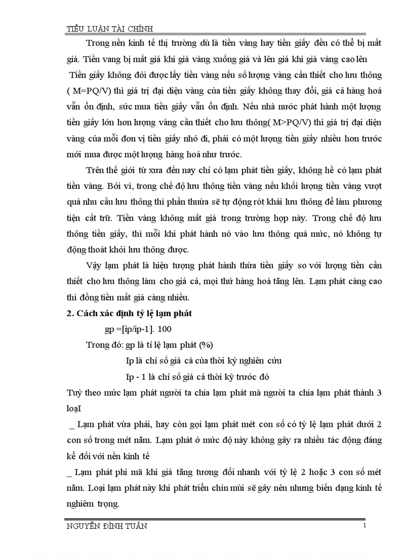 image for page Hậu quả của lạm phát phi mã và siêu lạm phát ở nước ta trong nền kinh tế thị trường