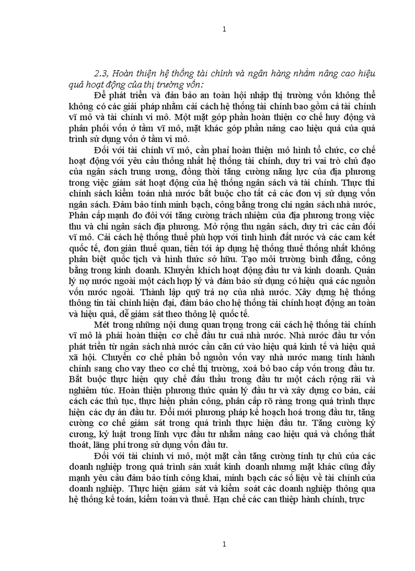 image for page Tác động của việc mở cửa thị trường vốn đến nền kinh tế các nước đang phát triển Bài học cho Việt nam 1