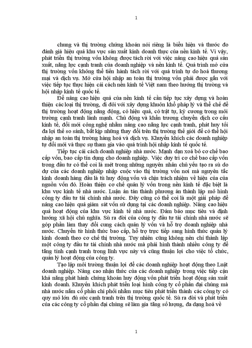 image for page Tác động của việc mở cửa thị trường vốn đến nền kinh tế các nước đang phát triển Bài học cho Việt nam 1