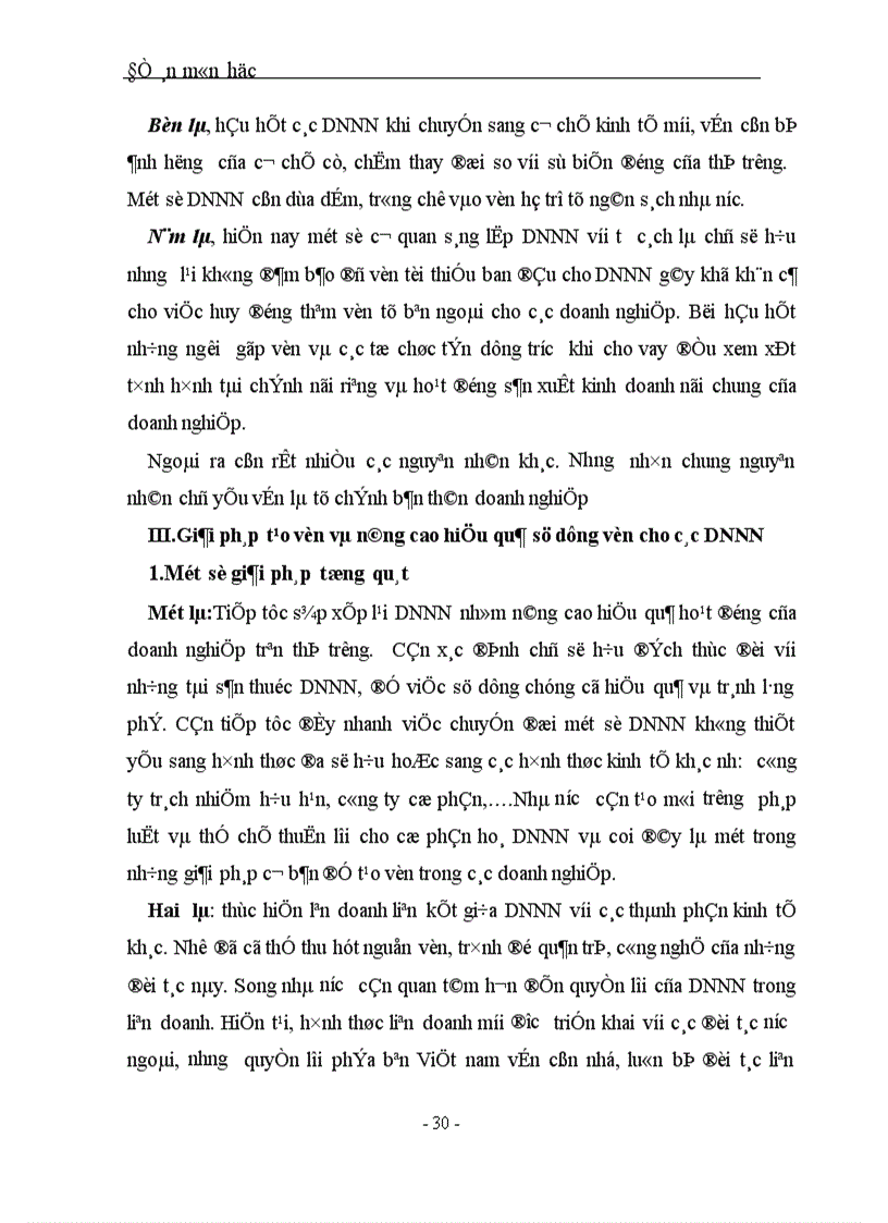 image for page Một số giải pháp tạo vốn và nâng cao hiệu quả sử dụng vốn cho các DNNN ở Việt Nam hiện nay