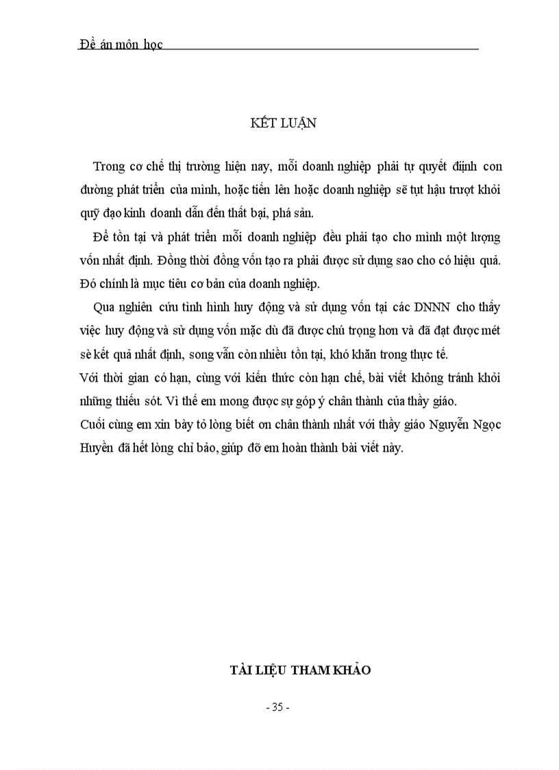 image for page Một số giải pháp tạo vốn và nâng cao hiệu quả sử dụng vốn cho các DNNN ở Việt Nam hiện nay