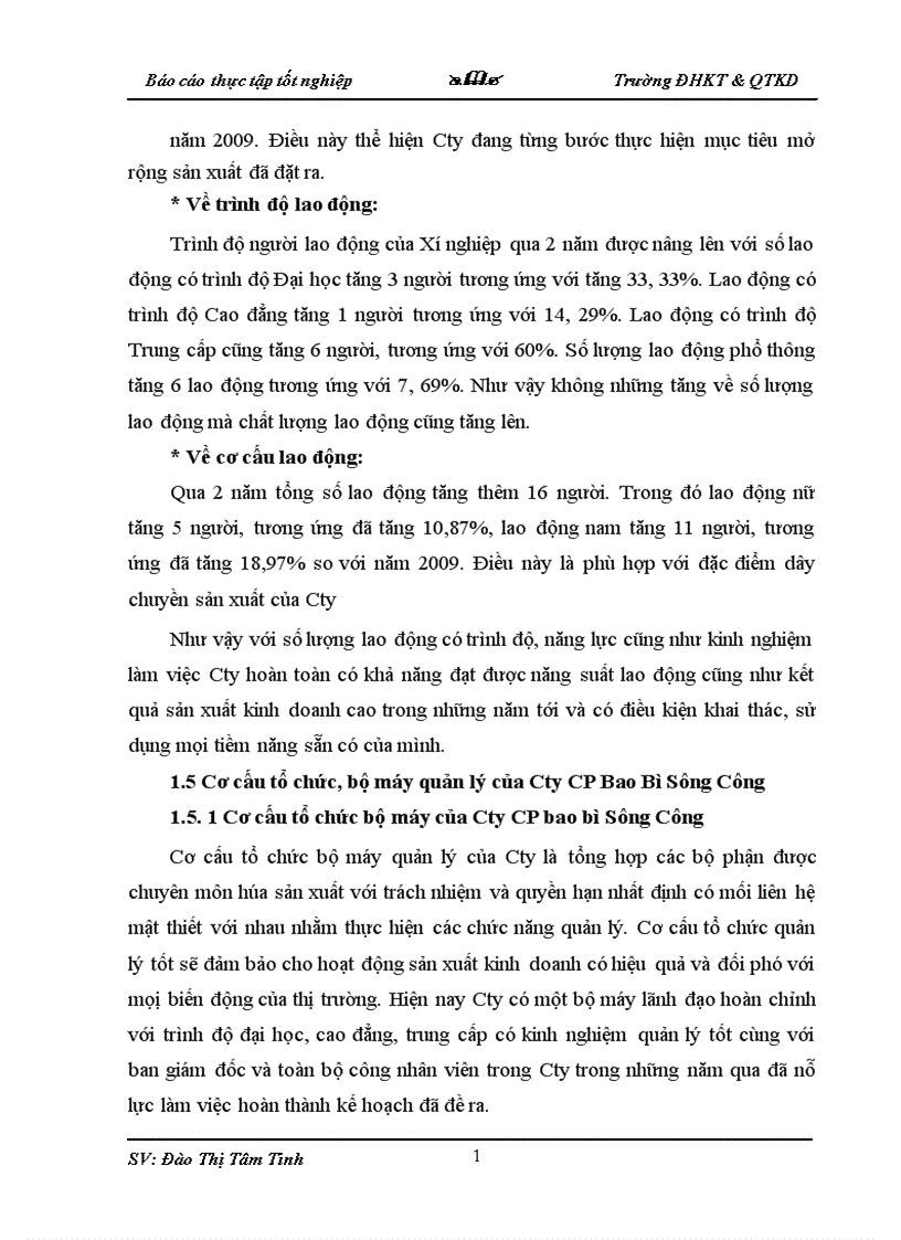 image for page Thực trạng về công tác kế toán tại Cty CP Bao Bì Sông Công