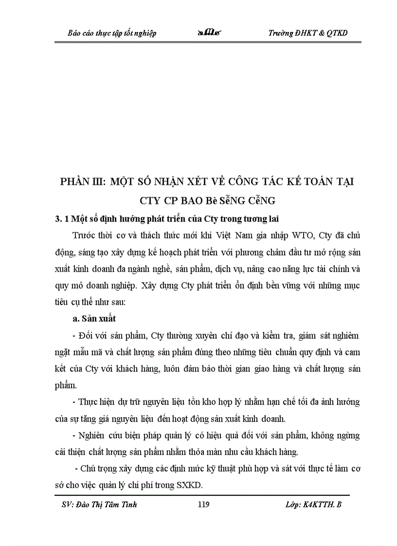 image for page Thực trạng về công tác kế toán tại Cty CP Bao Bì Sông Công