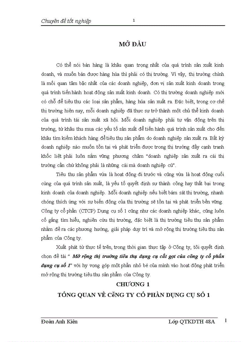 image for page Mở rộng thị trường tiêu thụ dụng cụ cắt gọt của Công ty cổ phần dụng cụ số 1