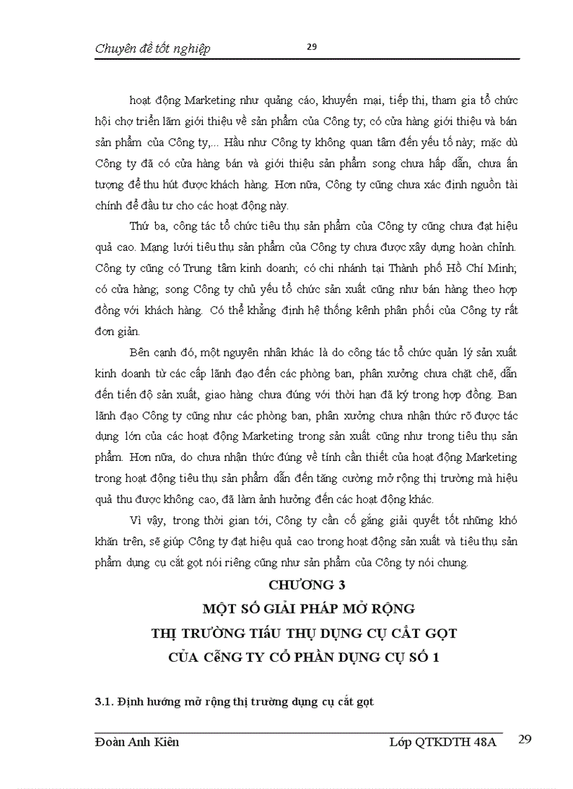 image for page Mở rộng thị trường tiêu thụ dụng cụ cắt gọt của Công ty cổ phần dụng cụ số 1