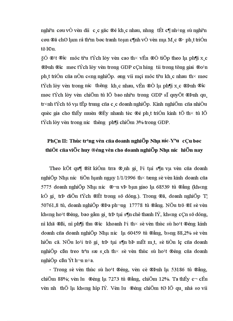 image for page Những hoạt động huy động vốn và các giải pháp huy động vốn cho các doanh nghiệp Nhà nước ở nước ta hiện nay 1