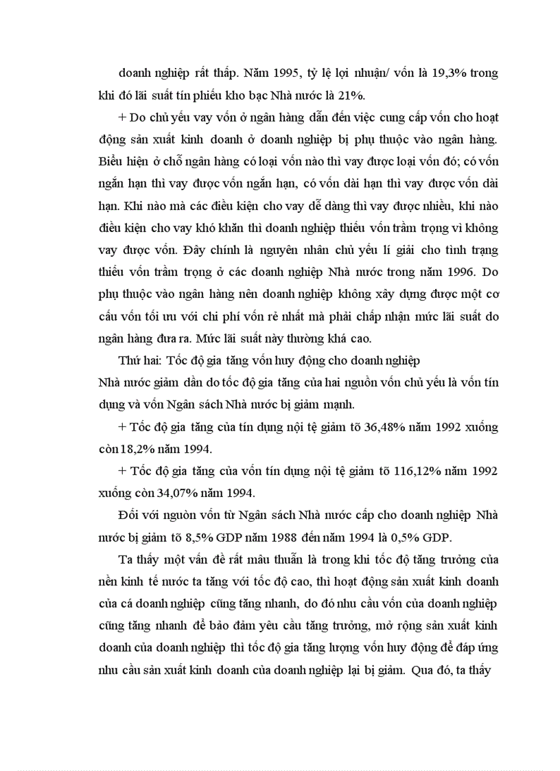 image for page Những hoạt động huy động vốn và các giải pháp huy động vốn cho các doanh nghiệp Nhà nước ở nước ta hiện nay 1