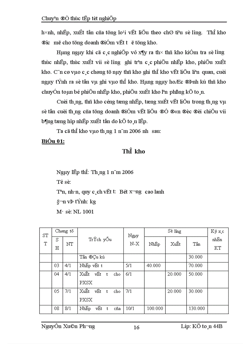 image for page Hoàn thiện hạch toán nguyên vật liệu tại công ty Granite Tiên Sơn Viglacera 1