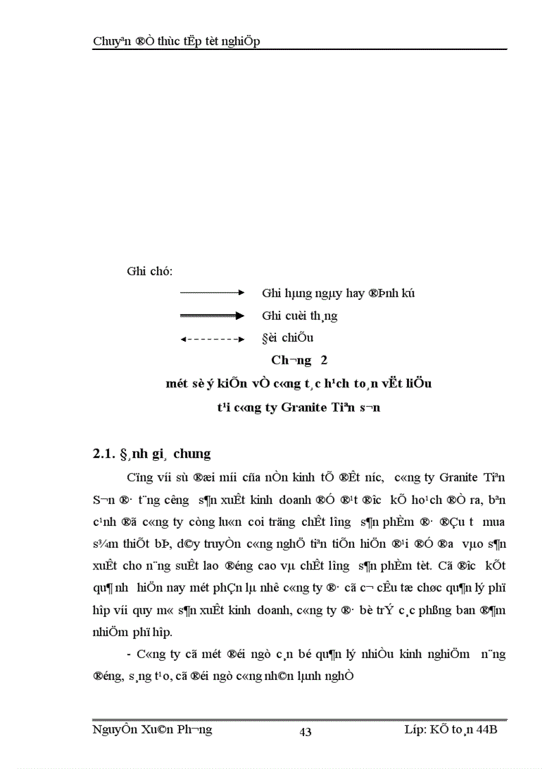 image for page Hoàn thiện hạch toán nguyên vật liệu tại công ty Granite Tiên Sơn Viglacera 1