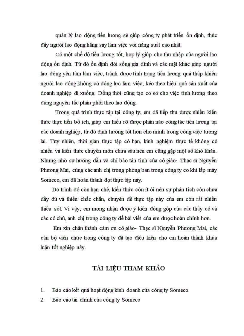 image for page Hoàn thiện công tác tiền lương tại công ty lắp máy Someco