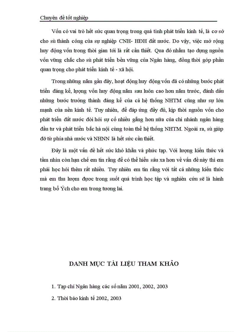 image for page Một số giải pháp nhằm tăng cường huy động vốn tại chi nhánh Ngân hàng Đầu tư và Phát triển Việt Nam Bắc Hà Nội 1