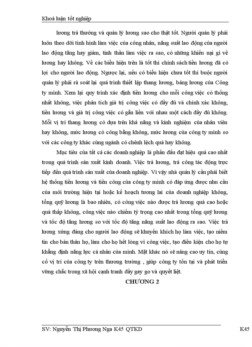 image for page Quản lý tiền lương và tiền công tại Công ty KTCT thuỷ lợi La Khê 1