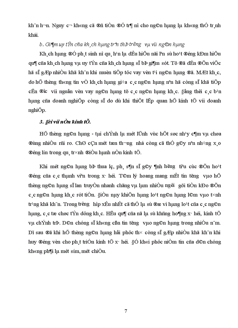 image for page Nợ quá hạn trong hoạt động tín dụng của ngân hàng thương mại trong nền kinh tế thị trường 1