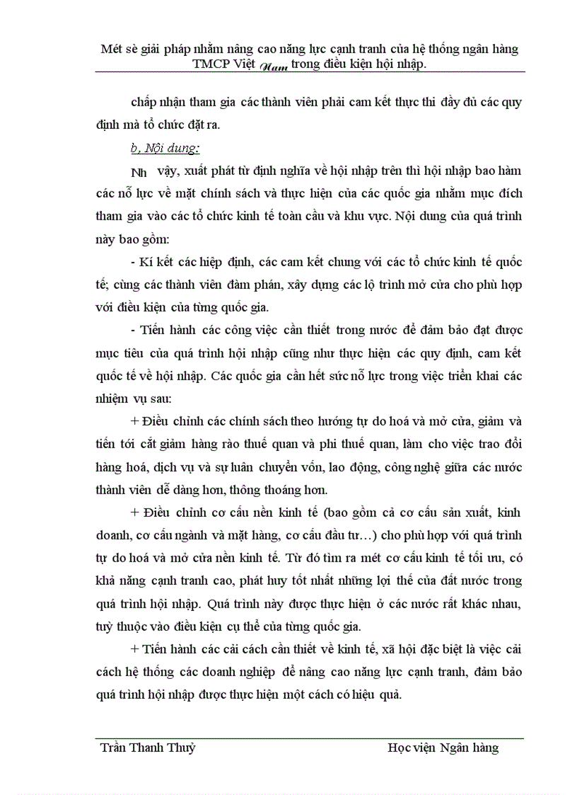 image for page Một số giải pháp nhằm nâng cao năng lực cạnh tranh của hệ thống ngân hàng TMCP Việt Nam trong điều kiện hội nhập