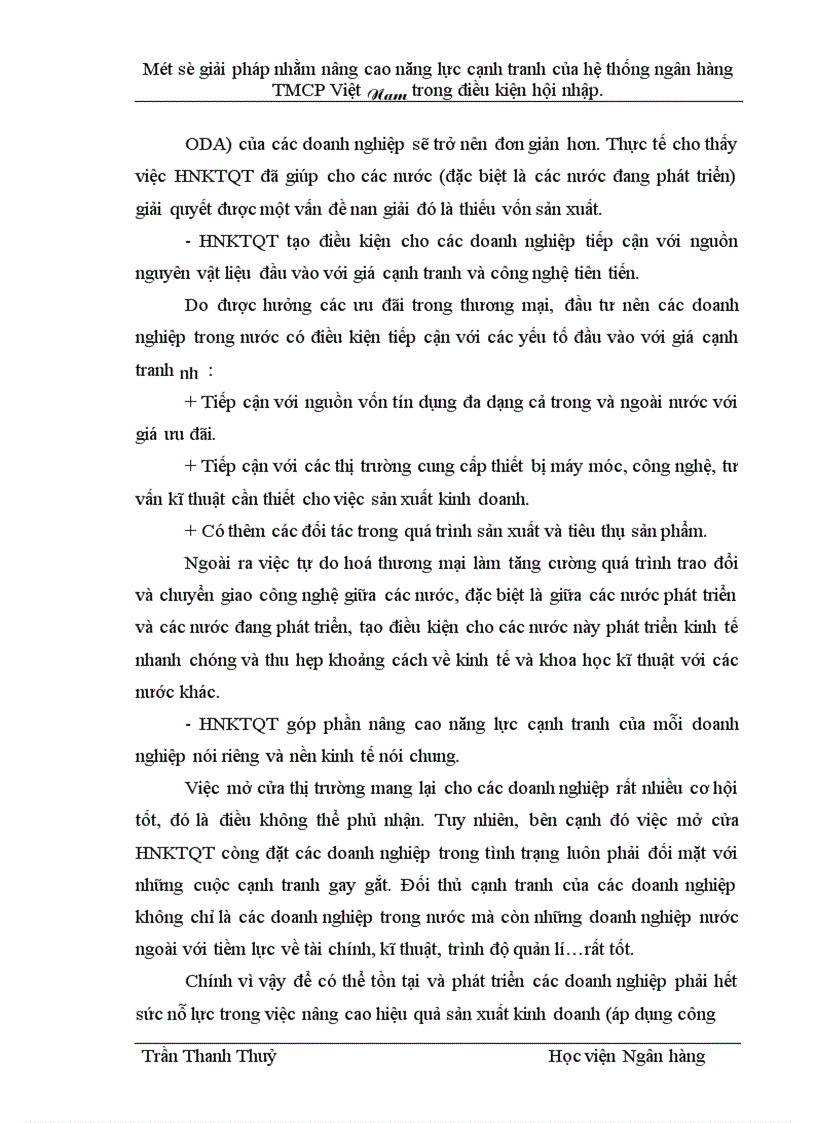 image for page Một số giải pháp nhằm nâng cao năng lực cạnh tranh của hệ thống ngân hàng TMCP Việt Nam trong điều kiện hội nhập