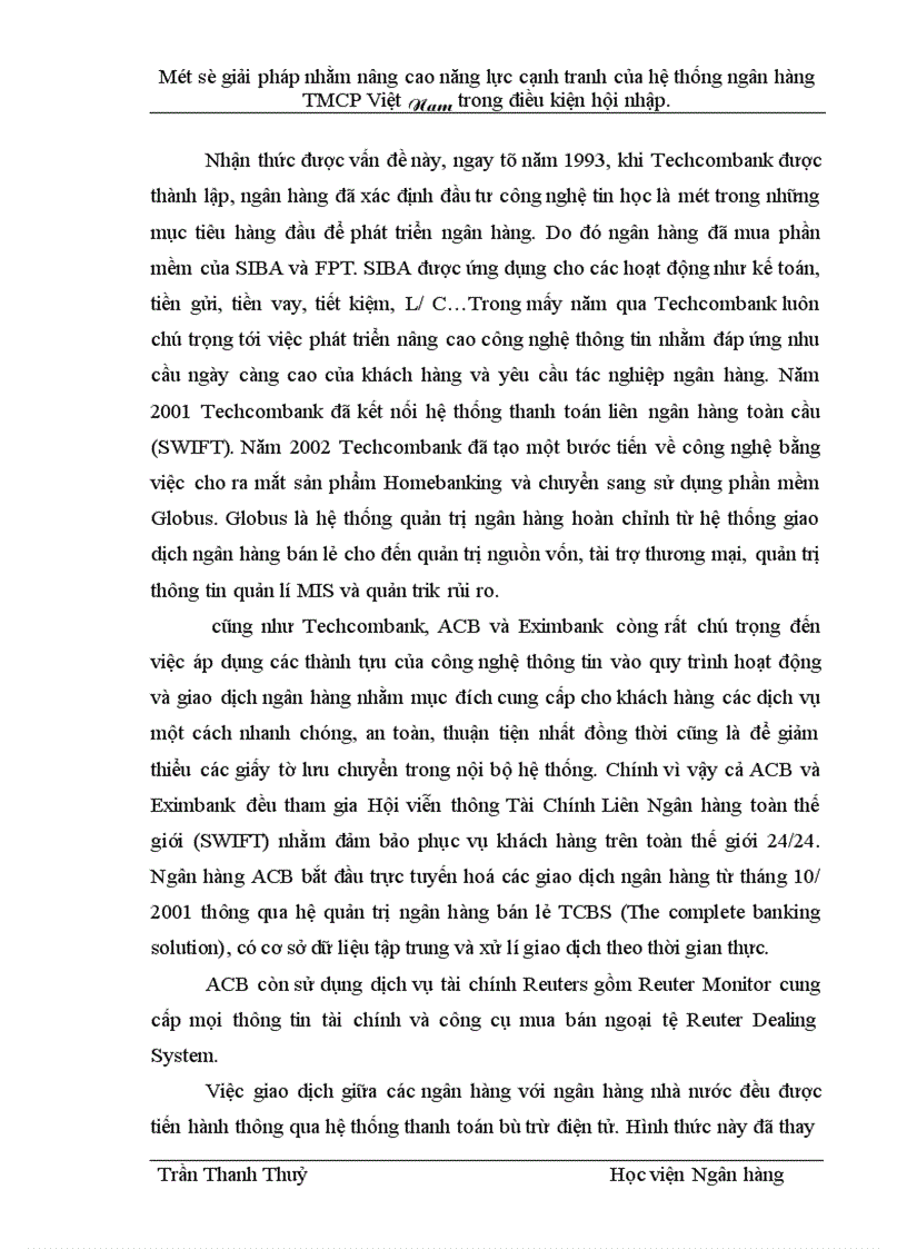 image for page Một số giải pháp nhằm nâng cao năng lực cạnh tranh của hệ thống ngân hàng TMCP Việt Nam trong điều kiện hội nhập