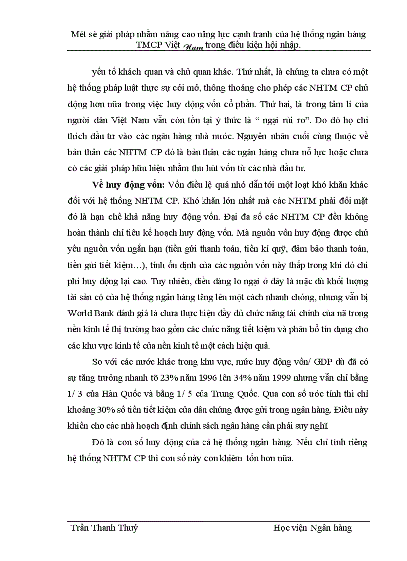 image for page Một số giải pháp nhằm nâng cao năng lực cạnh tranh của hệ thống ngân hàng TMCP Việt Nam trong điều kiện hội nhập