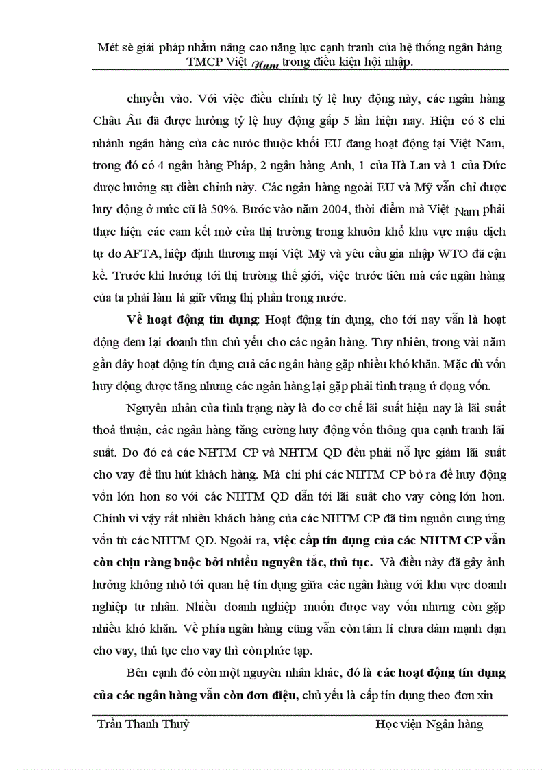 image for page Một số giải pháp nhằm nâng cao năng lực cạnh tranh của hệ thống ngân hàng TMCP Việt Nam trong điều kiện hội nhập