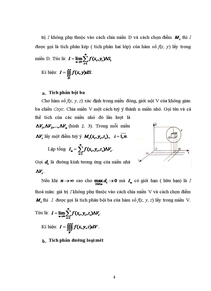image for page ứng dụng tích phân vào tính diện tích và thể tích