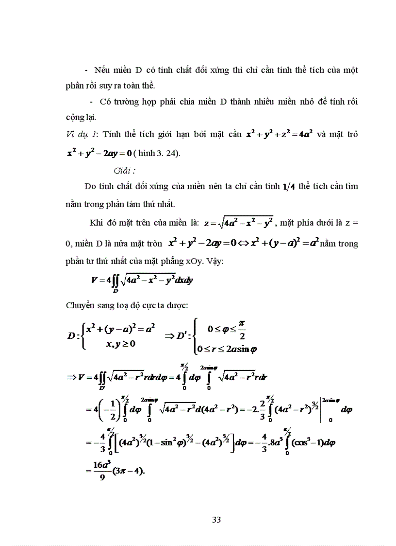image for page ứng dụng tích phân vào tính diện tích và thể tích