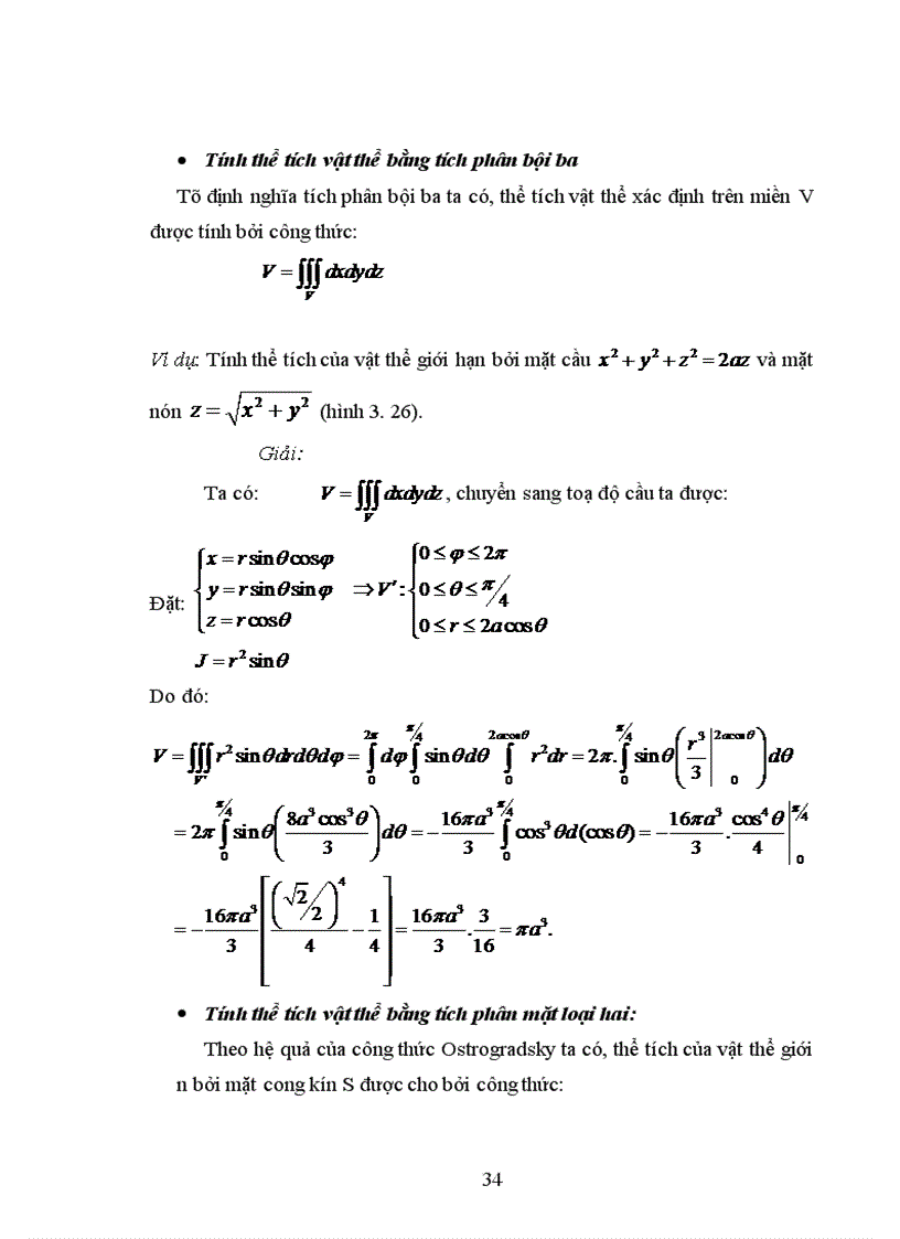 image for page ứng dụng tích phân vào tính diện tích và thể tích