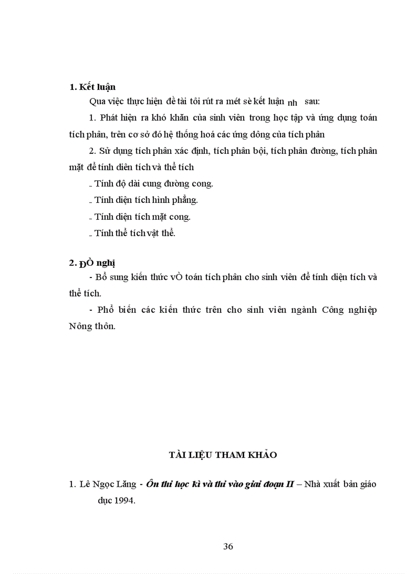 image for page ứng dụng tích phân vào tính diện tích và thể tích