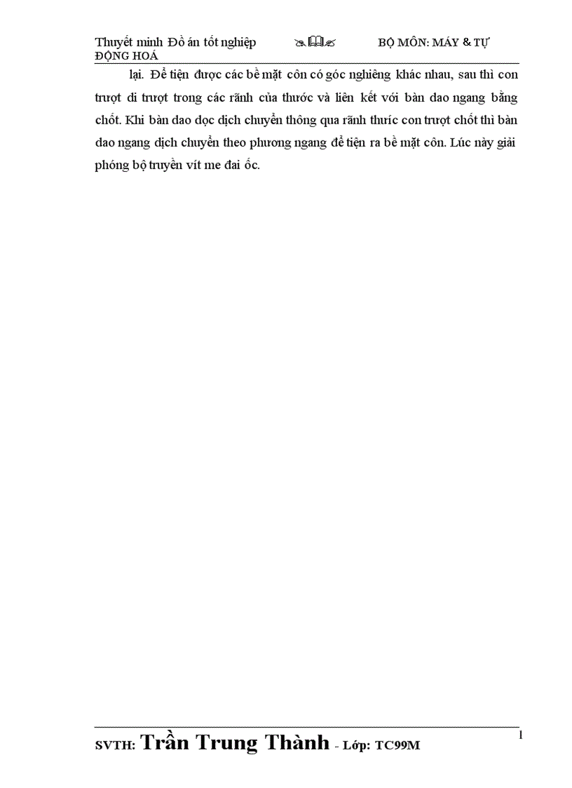 image for page Thiết kế máy tiện ren vít vạn năng