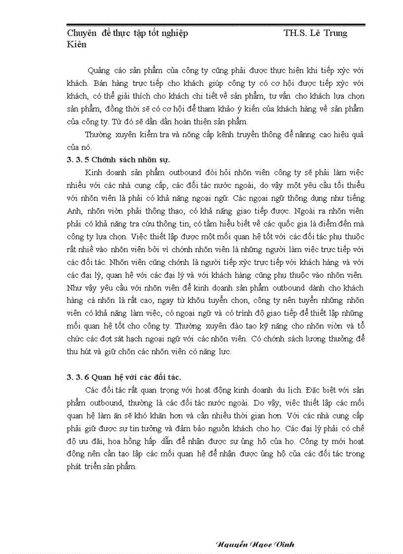 image for page Xây dựng chiến lược sản phẩm outbound dành cho khách hàng cá nhân tại công ty du lịch Nam Thái