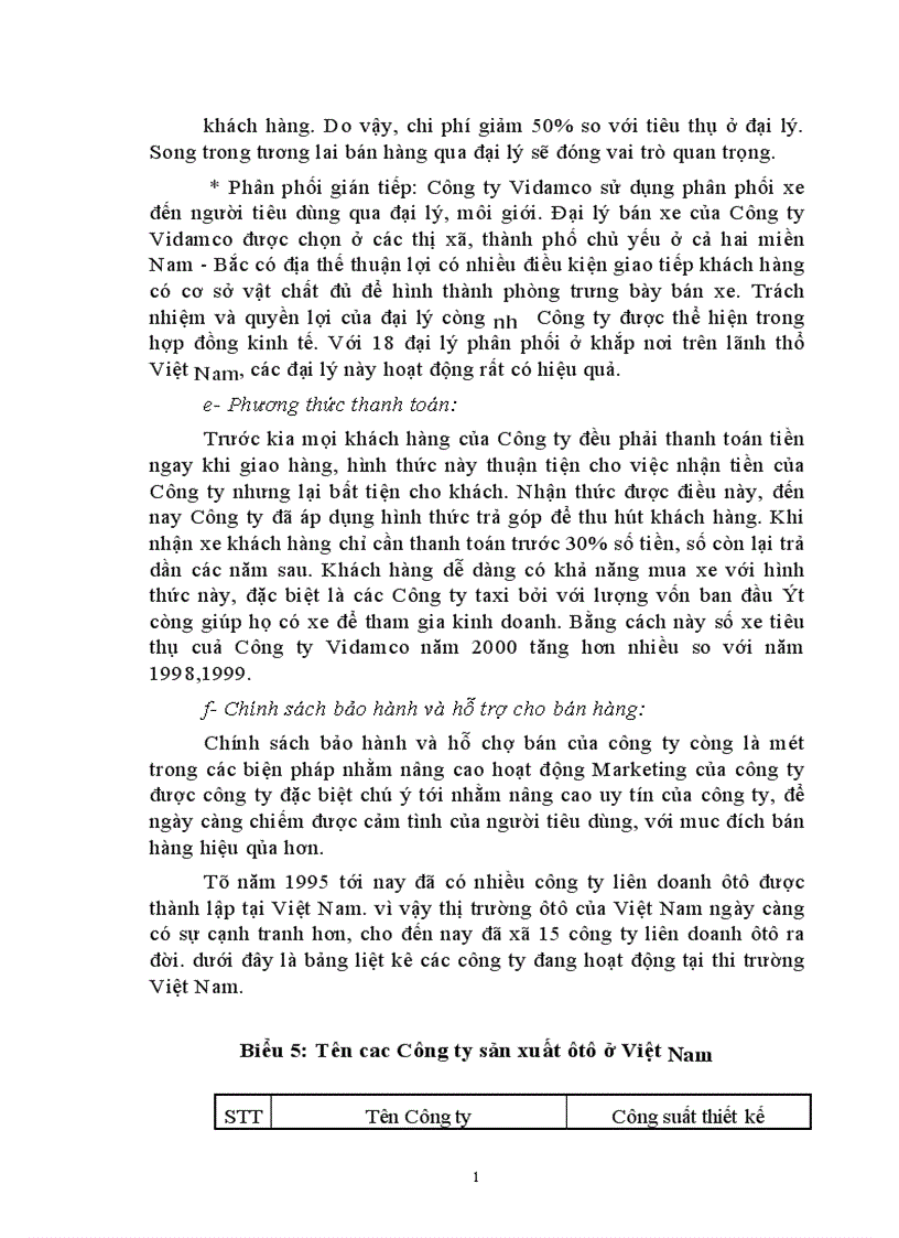 image for page Một số giải pháp nhằm thúc đẩy hoạt động tiêu thụ sản phẩm ô tô lắp ráp ở Công ty Vidamco