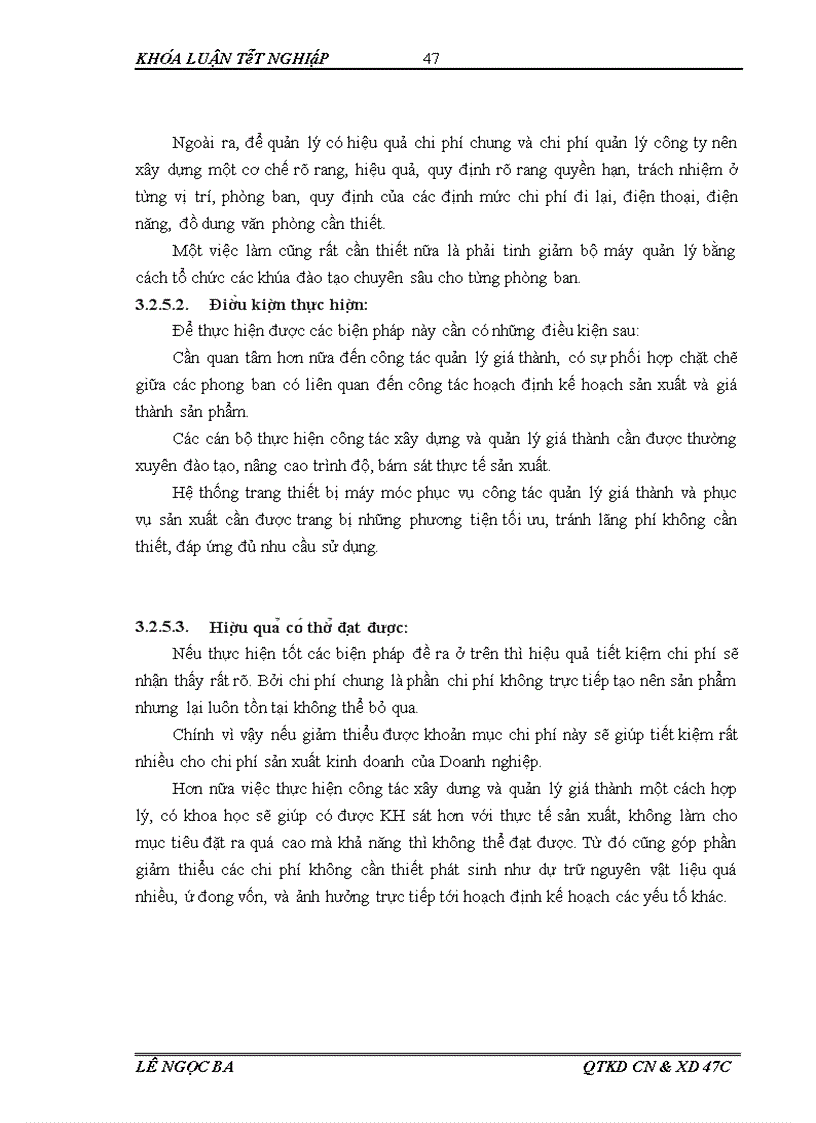 image for page Một số giải pháp đề xuất nhằm tiết kiệm chi phí sản xuất kinh doanh tại doanh nghiệp
