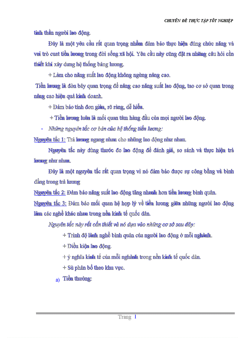 image for page Hoàn thiện hệ thống thù lao lao động tai công ty Xây dựng số 1 Tổng Công ty xây dựng Hà nội