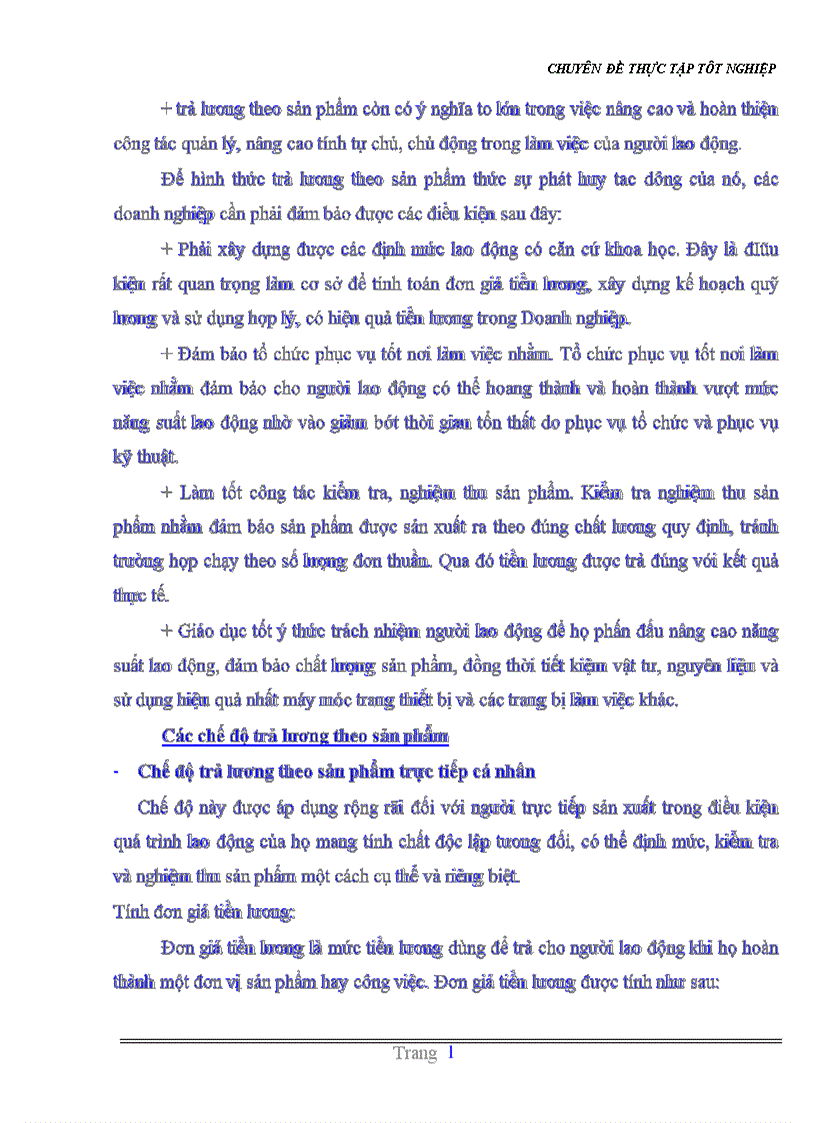image for page Hoàn thiện hệ thống thù lao lao động tai công ty Xây dựng số 1 Tổng Công ty xây dựng Hà nội