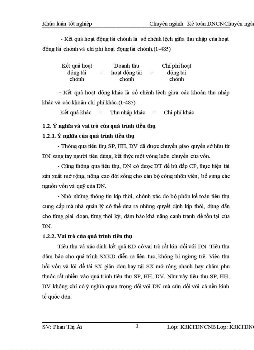 image for page Kế toán tiêu thụ thành phẩm và xác định kết quả kinh doanh tại Nhà máy Cơ Khí 19 5 Thái Nguyên