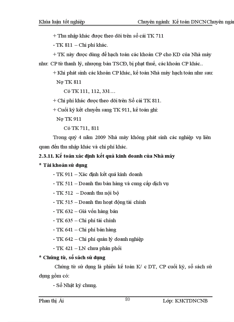 image for page Kế toán tiêu thụ thành phẩm và xác định kết quả kinh doanh tại Nhà máy Cơ Khí 19 5 Thái Nguyên
