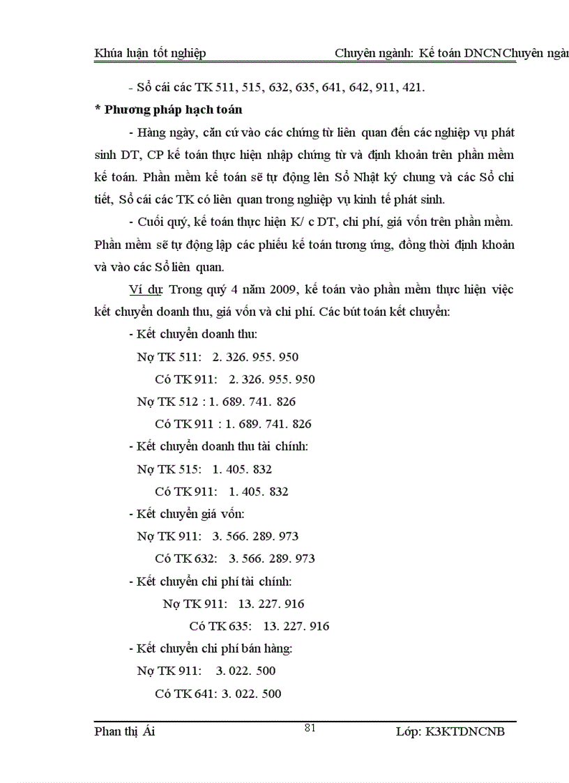 image for page Kế toán tiêu thụ thành phẩm và xác định kết quả kinh doanh tại Nhà máy Cơ Khí 19 5 Thái Nguyên