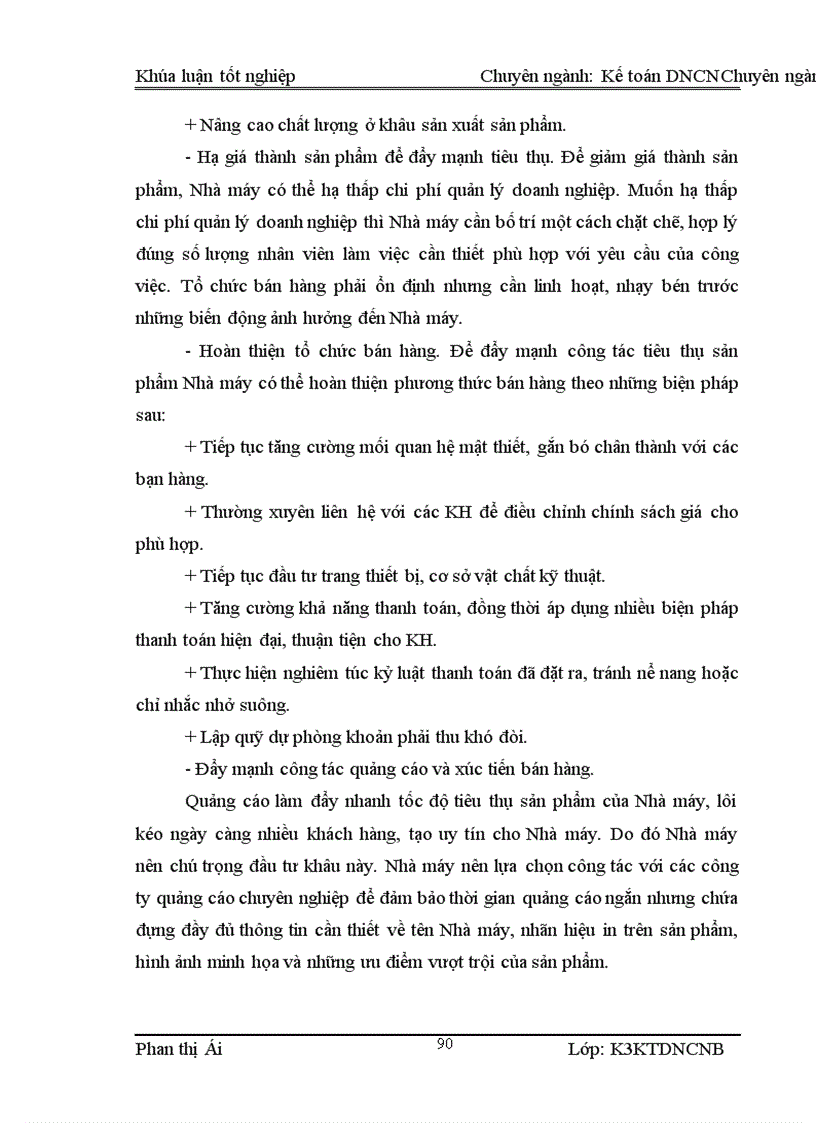 image for page Kế toán tiêu thụ thành phẩm và xác định kết quả kinh doanh tại Nhà máy Cơ Khí 19 5 Thái Nguyên