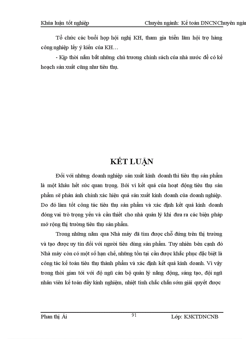 image for page Kế toán tiêu thụ thành phẩm và xác định kết quả kinh doanh tại Nhà máy Cơ Khí 19 5 Thái Nguyên